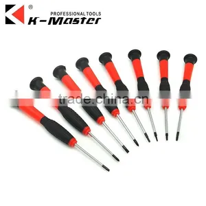 K-Master Rubber Handle Screw-driver Short Handle Screw Driver Crv Utility Screwdriver Test Pencil thumbnail-4