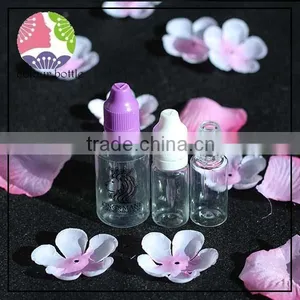 10ml 30ml Plastic Pet Dropper Bottle for E-liquid 10ml 30ml Dropper Bottle With Shrink Wrap thumbnail-1