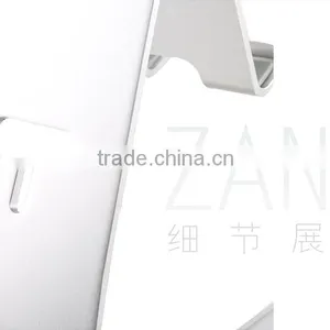 Aluminum Desktop Mobile Phone Tablet Stand, Nano Micro Suction Holder Mounted on Desk thumbnail-3