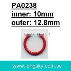 Round Metal Slider for Women's Bra Strap (PA0238/10mm Inner) thumbnail-1