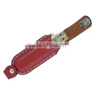 Hot Sale!!!!! High-end Fashion Modelling of 8 gb Leather Usb Stick Wholesale Custom Logo for Free thumbnail-1