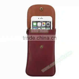 New Fashion Cell Phone Shoulder Strap Bag, Leather Case Cover for 5.7 Inch Mobile Phone thumbnail-3