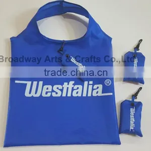 Customize New Design 190T 210D Polyester Folding Shopping Bag thumbnail-1