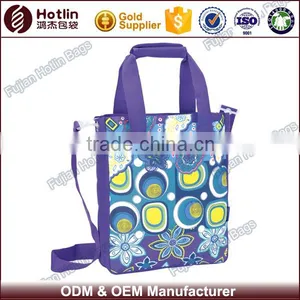 Flower Pattern Shoulder Strap Shopping Bag Women Sling Bag thumbnail-1