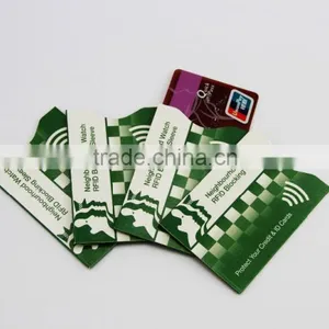 Unique Rfid Card Sleeve for Credit Card and Passport Holder thumbnail-2