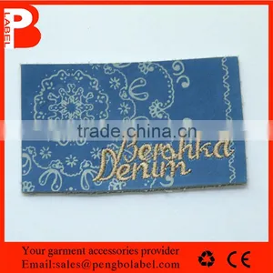 Custom Genuine Leather Label for Handbag / Shoes thumbnail-5