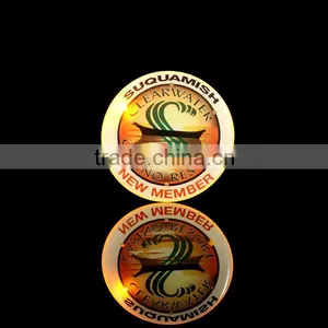 New Products Plastic Customized Colorful Glow Badge thumbnail-2