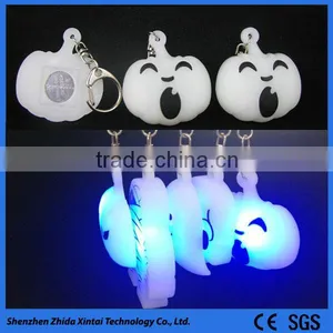 Promotional Giveaways Funny Silicone Led Glow in the Dark Keychain thumbnail-4