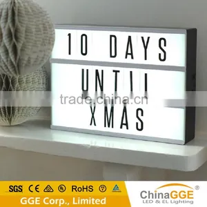 Cinematic Style Lightbox Vintage Cinema Coloured Letters Matching Light Box for Home Light up Quality Choice thumbnail-6