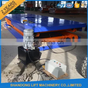 3Ton Inground Hydraulic Mobile Scissor Car Lift thumbnail-5