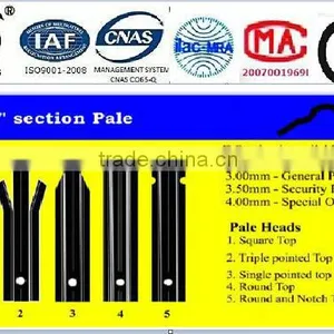 Hot Sales Steel Palisade Fencing thumbnail-1
