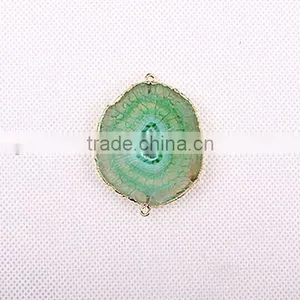 Colorful Natural Agate Bullet , Cross Handicraft Ornaments thumbnail-4