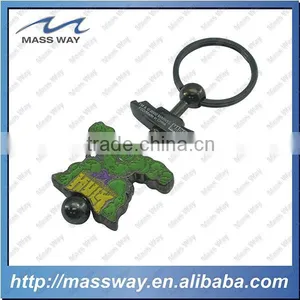 Customized Decorative Metal 3D Marvel Metal Keychain thumbnail-1