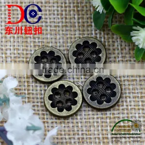 Fashion Design Alloy 4 Hole Sewing Button for Shirt thumbnail-2