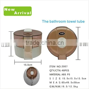 Factory Supplied Round Toilet Towel Tube for Bathroom Accessories thumbnail-1