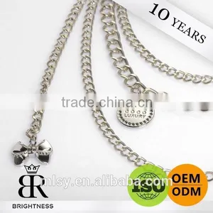 Decorative Metal Fashion Zinc Alloy Ornament Chain for Clothes F1-80001 thumbnail-1