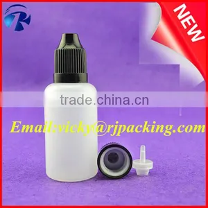 10ml 30ml PE E-liquid Dropper Bottles With CFR1700.20 Flat Cap thumbnail-5