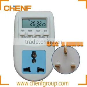 Cheaper Hot Sale New 250V 10A Programmable 7 Days/24 Hours Digital Smart Timer Socket thumbnail-1