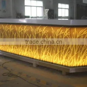 Commercial Bar Table, Luxury LED Bar Counters for Wine Club thumbnail-4