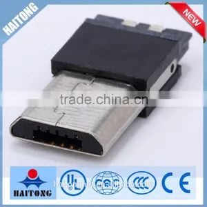 Hot Selling Micro Usb b 5 Pin Male Connector With Good Quality thumbnail-1