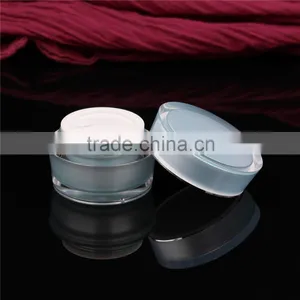 30g Square Round Acrylic Double Wall Cream Jar thumbnail-2