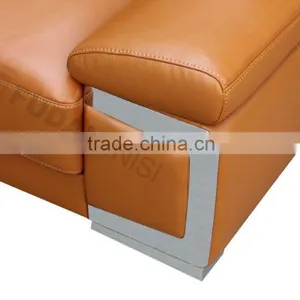 Italian Furniture Stainless Steel Two Seater Sofa Modern thumbnail-6