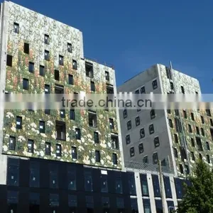 Exterior Curtain Wall Glass Colored Tempered Glass For Building thumbnail-2