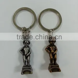 Brussels Manneken Keyring Opener Statue Gift thumbnail-1