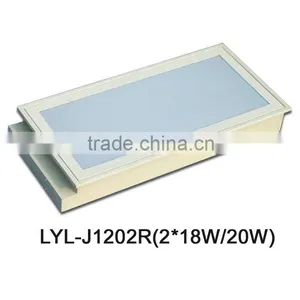 LYL-J1202R(2*18W/20W) Organic-plate Grid Lamp thumbnail-1