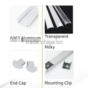 2016 Anodized Led Profile for Led Stirp Light Corner Led Profile thumbnail-4