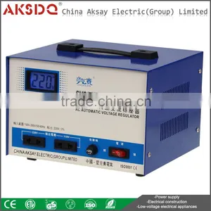 Hot SVC Single Phase High Precision Automatic Servo 1500va 220V AC Voltage Stabilizer Regulator Made in China thumbnail-1