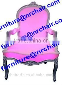 Shanghai Wholesale Event Rental Acrylic LED Illuminated Dining Armchair thumbnail-1