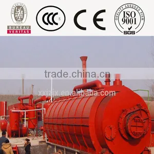 Environmental Friendly Continuous Waste Tyre Rubber Pyrolisis Plant thumbnail-1