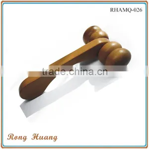 Handheld Wooden Roller Massager thumbnail-1