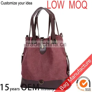 Custom Larege Capacity Canvas Side Bags for College Girls Quality Choice Supplier's Choice thumbnail-2