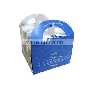 Custom Engagement Cardboard Cake Box thumbnail-1
