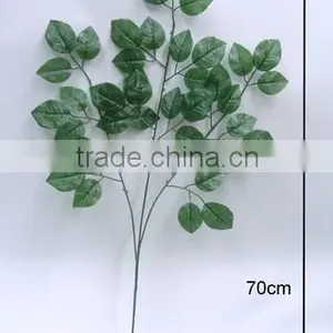 Decorative Foliage H70cm Artificial Green Rose Leaves thumbnail-2