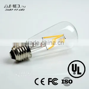 Clear Antique Vintage Retro ST58 E26 E27 B22 Energy Saving Chandelier 3w Edison Led Lights Led Bulb thumbnail-1