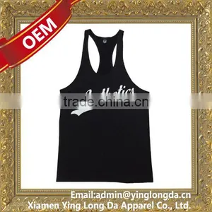Designer Customized Blank Drop Armhole Tank Top thumbnail-3