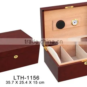 Multi-use Wooden Wine Packing Box Humidor Box thumbnail-1