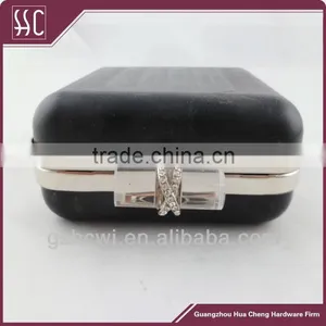 Fashion Clutch Bag Metal Box Purse Frames With Jewels Quality Choice thumbnail-1