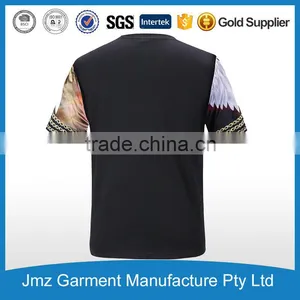 100% Polyester Fabric Tshirt Men Tshirts Customized Tshirt thumbnail-2