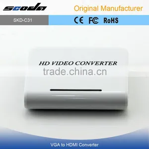 Vga to Hdmi Converter With Hdcp Compliant Supports Multiple Resolution up to 1920x1080@60HZ thumbnail-1