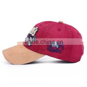 2016 News High Quality Custom Baseball Cap With Panels Cotton Dad Hats Supplier's Choice thumbnail-4
