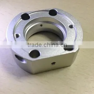 Lathing Milling Sulver Anodized Aluminum Cover Housing Prototype thumbnail-1