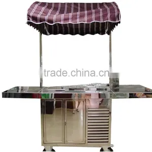 Mobile Hamburgers Carts Fast Food Vending Truck Cart for Crepe Maker Sale thumbnail-5