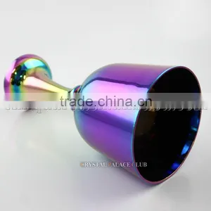 Violet Titanium Quartz Crystal Singing Grail Bowl With Handle or Stand and Seven Color thumbnail-3