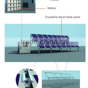 500W 1KW 2KW 3KW 4KW 5KW 8WK 10KW 12KW Off Gird Solar Power Generation System thumbnail-1