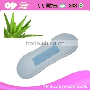 Aloe Vera Herbal Panty Liners Good for Your Health 155mm Daily Use thumbnail-1