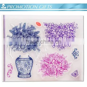 Zhejiang Cheapest Decorative Flower Rubber Stamp thumbnail-1